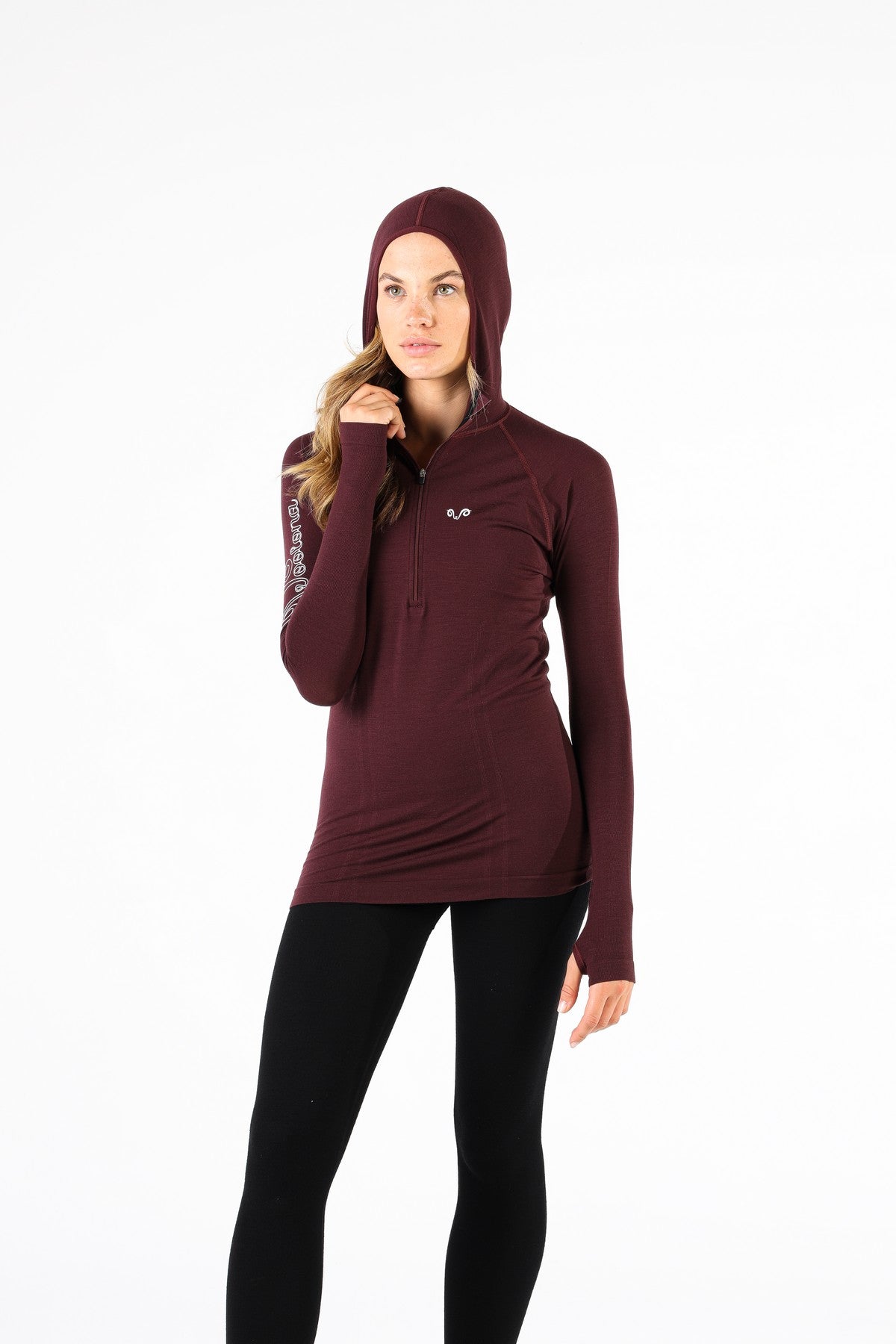 Docca Hybrid 1/4 ZIP SPORT HOODIE SLIM FIT