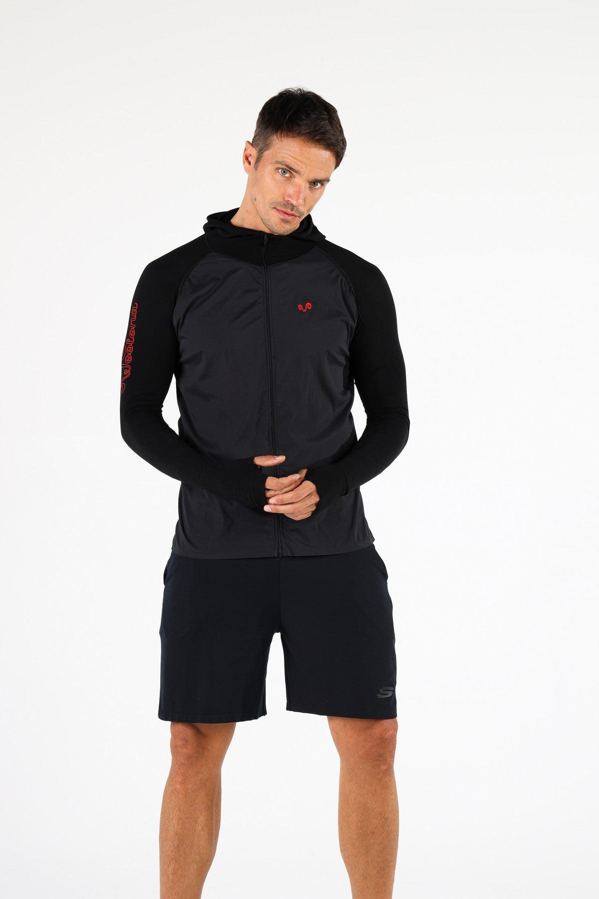 PAKKE Hybrid FULL ZIP SPORT HOODIE SLIM FIT