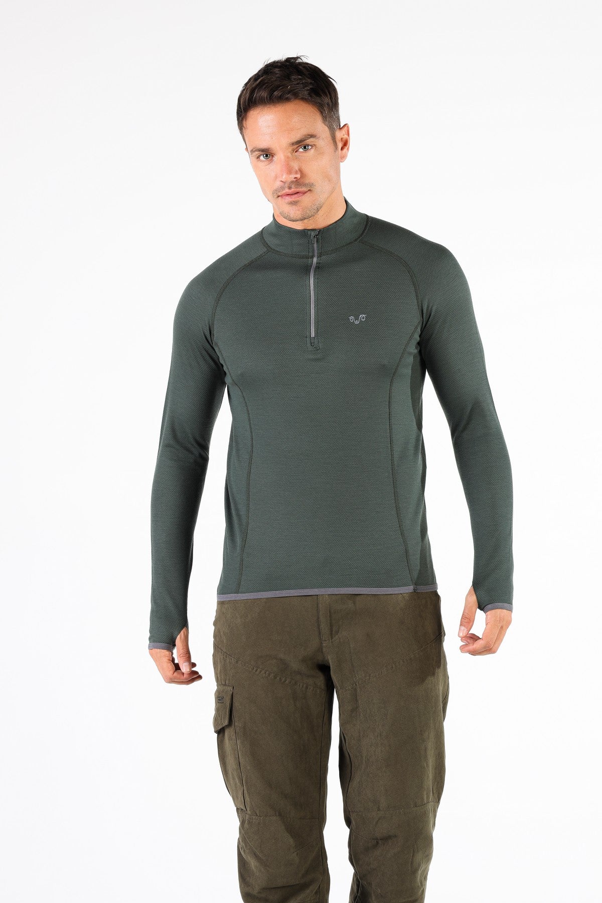 HALLDOR LONG SLEEVE WITH ZIP SLIM FIT