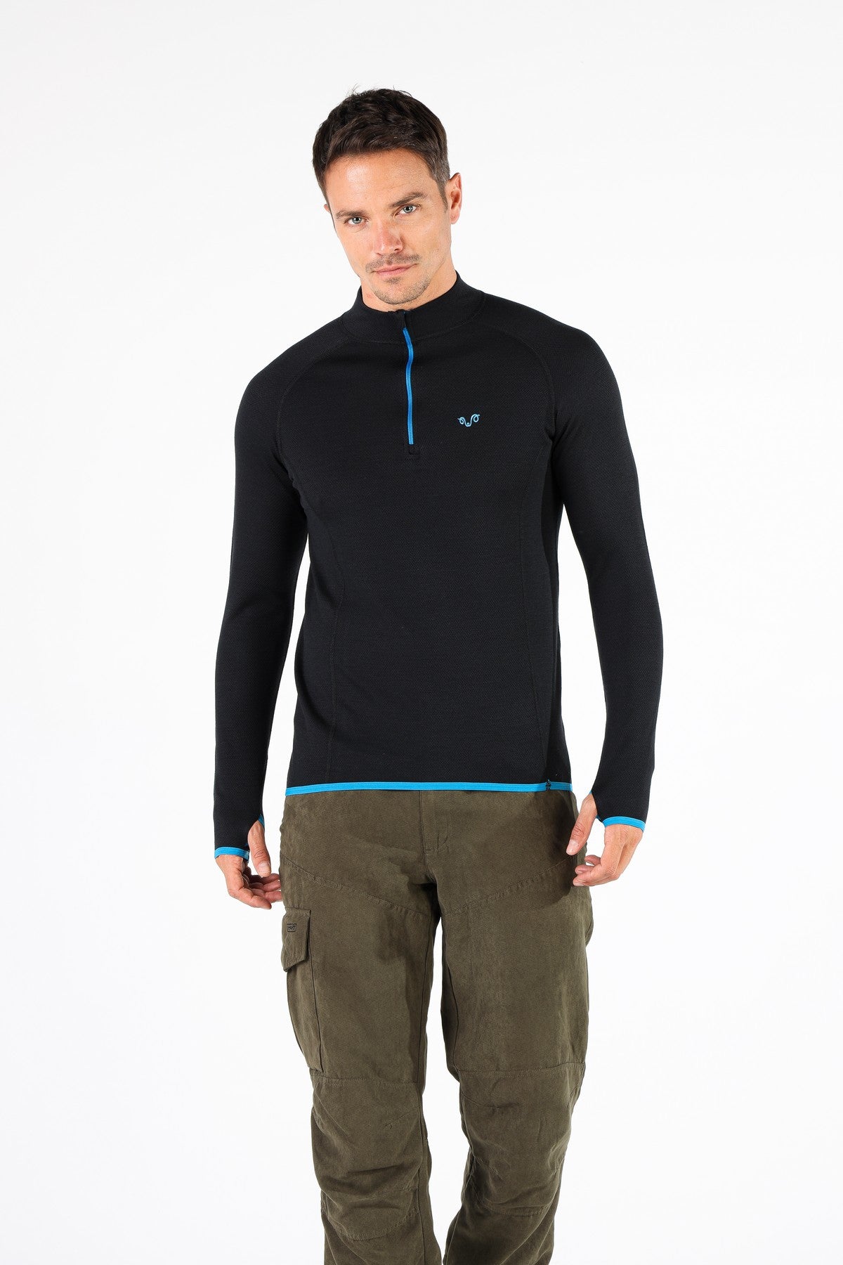 HALLDOR LONG SLEEVE WITH ZIP SLIM FIT