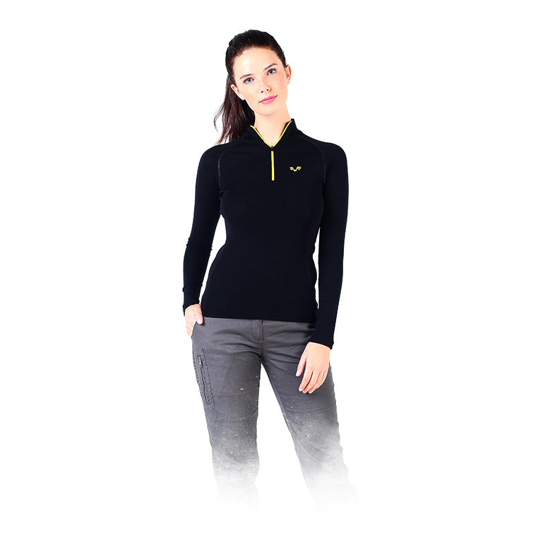 VEGA LONG SLEEVE WITH ZIPPER SLIM FIT (жени)