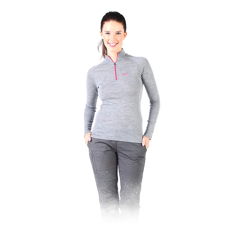 VEGA LONG SLEEVE WITH ZIPPER SLIM FIT (жени)