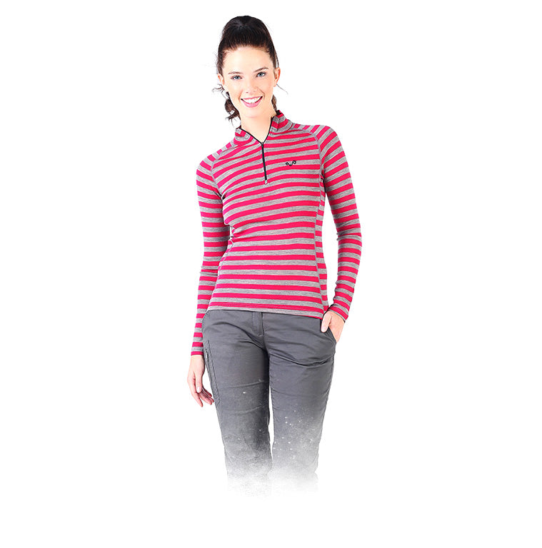YULI LONG SLEEVE WITH ZIPPER SLIM FIT