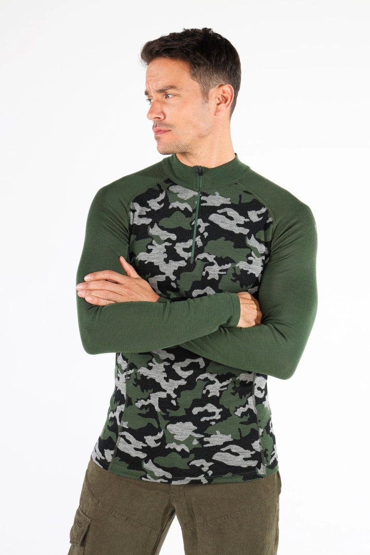 Asker Camouflage zip