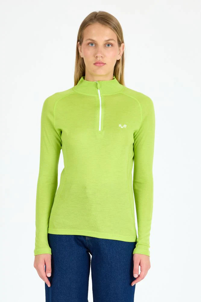 VEGA LONG SLEEVE WITH ZIPPER SLIM FIT (жени)