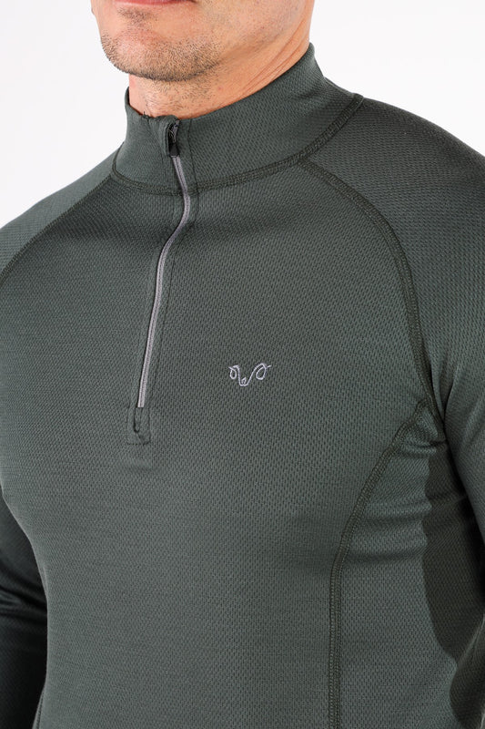 HALLDOR LONG SLEEVE WITH ZIP SLIM FIT