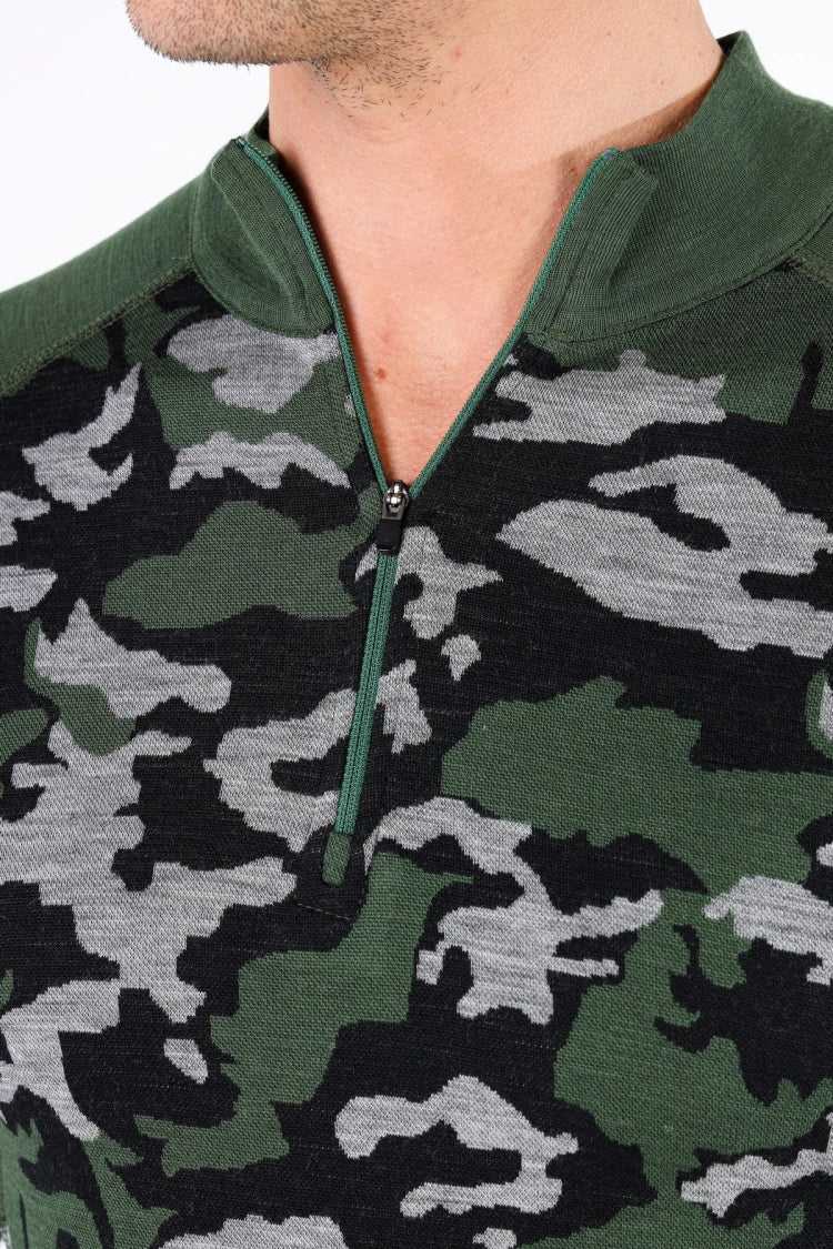 Asker Camouflage zip