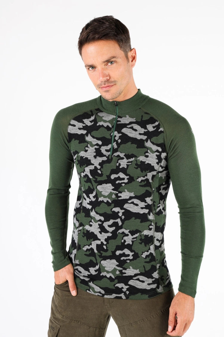 Asker Camouflage zip